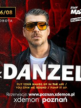 Baner promujący wydarzenie. Nazwa wydarzenia i zdjęcie artysty.