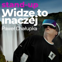 Baner promujący wydarzenie. Nazwa wydarzenia i zdjęcie artysty.