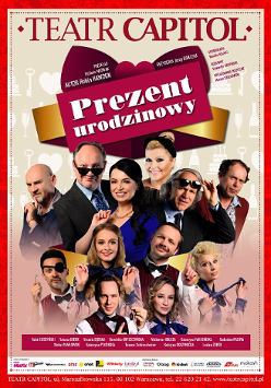 Baner promujący wydarzenie. Nazwa wydarzenia i zdjęcie artystów.