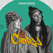 Baner promujący wydarzenie. Nazwa wydarzenia i zdjęcie artystek.