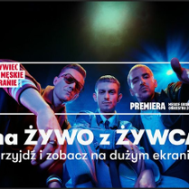 Baner promujący wydarzenie. Nazwa wydarzenia i zdjęcie artystów.