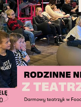 Baner promujący wydarzenie. Nazwa wydarzenia i data.