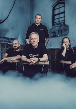 Baner promujący wydarzenie. Nazwa wydarzenia i zdjęcie artystów.