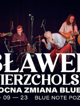 Baner promujący wydarzenie. Nazwa wydarzenia i zdjęcie artystów.