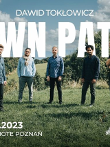 Baner promujący wydarzenie. Nazwa wydarzenia i zdjęcie artystów.