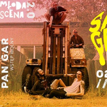 Baner promujący wydarzenie. Nazwa wydarzenia i zdjęcie artystów.