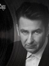 Baner promujący wydarzenie. Nazwa wydarzenia i zdjęcie artysty.