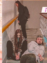 Baner promujący wydarzenie. Nazwa wydarzenia i zdjęcie artystów.