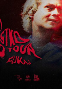 Baner promujący wydarzenie. Nazwa wydarzenia i zdjęcie artysty.