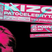 Baner promujący wydarzenie. Nazwa wydarzenia i zdjęcie artysty.