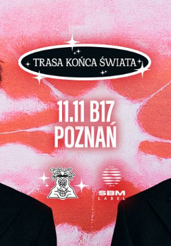 Baner promujący wydarzenie. Nazwa wydarzenia i zdjęcie artystów.