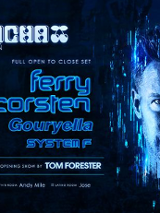 Baner promujący wydarzenie. Nazwa wydarzenia i zdjęcie artysty.