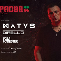 Baner promujący wydarzenie. Nazwa wydarzenia i zdjęcie artystów.