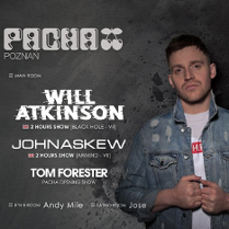 Baner promujący wydarzenie. Nazwa wydarzenia i zdjęcie artystów.