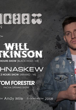 Baner promujący wydarzenie. Nazwa wydarzenia i zdjęcie artystów.