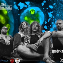 Baner promujący wydarzenie. Nazwa wydarzenia i zdjęcie artystów.