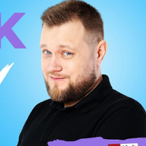 Baner promujący wydarzenie. Nazwa wydarzenia i zdjęcie artysty.