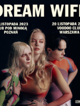 Baner promujący wydarzenie. Nazwa wydarzenia i zdjęcie artystów.