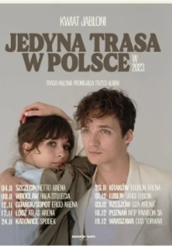 Baner promujący wydarzenie. Nazwa wydarzenia i zdjęcie artystów.