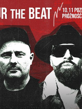 Baner promujący wydarzenie. Nazwa wydarzenia i zdjęcie artystów.