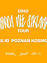 Baner promujący wydarzenie. Nazwa wydarzenia i zdjęcie artysty.