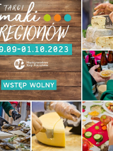 Baner promujący wydarzenie. Nazwa wydarzenia i data.