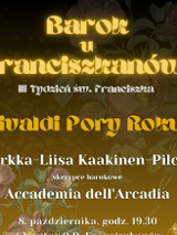 Baner promujący wydarzenie. Nazwa wydarzenia i data.