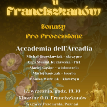 Baner promujący wydarzenie. Nazwa wydarzenia i data.