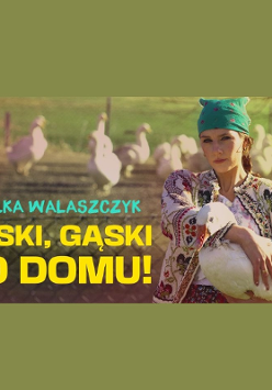 Baner promujący wydarzenie. Nazwa wydarzenia i zdjęcie artystki.