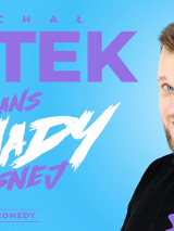 Baner promujący wydarzenie. Nazwa wydarzenia i zdjęcie artysty.