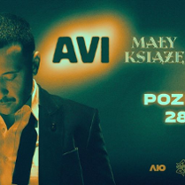 Baner promujący wydarzenie. Nazwa wydarzenia i zdjęcie artysty.