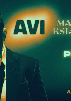 Baner promujący wydarzenie. Nazwa wydarzenia i zdjęcie artysty.