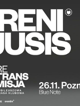 Baner promujący wydarzenie. Nazwa wydarzenia i zdjęcie artystki.