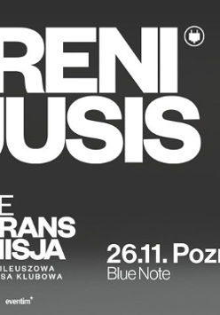 Baner promujący wydarzenie. Nazwa wydarzenia i zdjęcie artystki.