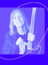 Baner promujący wydarzenie. Nazwa wydarzenia i zdjęcie artysty.