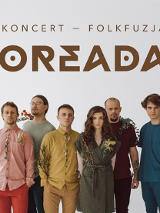 Baner promujący wydarzenie. Nazwa wydarzenia i zdjęcie artystów.