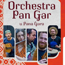 Baner promujący wydarzenie. Nazwa wydarzenia i zdjęcie artystów.