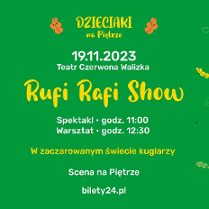 Baner promujący wydarzenie. Nazwa wydarzenia i data.