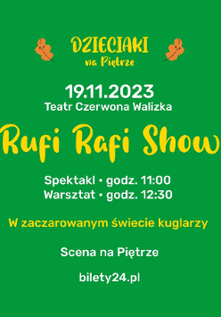Baner promujący wydarzenie. Nazwa wydarzenia i data.