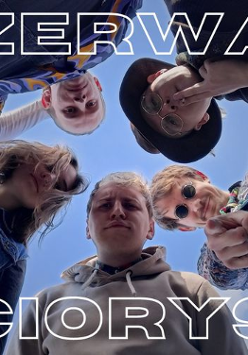 Baner promujący wydarzenie. Nazwa wydarzenia i zdjęcie artystów.