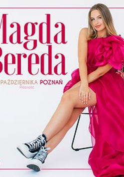 Baner promujący wydarzenie. Nazwa wydarzenia, data i zdjęcie Artystki.