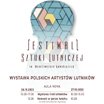 Baner promujący wydarzenie. Nazwa wydarzenia i data.