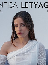 Baner promujący wydarzenie. Nazwa wydarzenia i zdjęcie artystki.