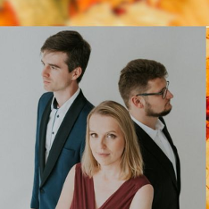 Baner promujący wydarzenie. Nazwa wydarzenia i zdjęcie artystów.