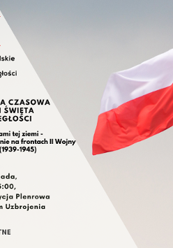 Baner promujący wydarzenie. Nazwa wydarzenia i data.