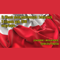 Baner promujący wydarzenie. Nazwa wydarzenia i data.