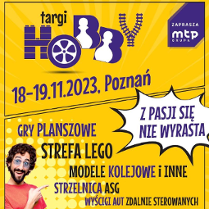 Baner promujący wydarzenie. Nazwa wydarzenia i data.