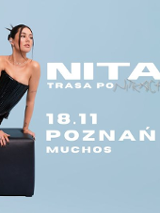 Baner promujący wydarzenie. Nazwa wydarzenia, data i zdjęcie Artystki.