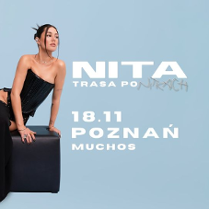 Baner promujący wydarzenie. Nazwa wydarzenia, data i zdjęcie Artystki.