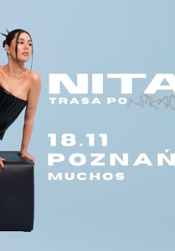 Baner promujący wydarzenie. Nazwa wydarzenia, data i zdjęcie Artystki.